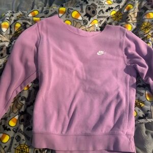 Nike Lavender Crewneck Sweatshirt